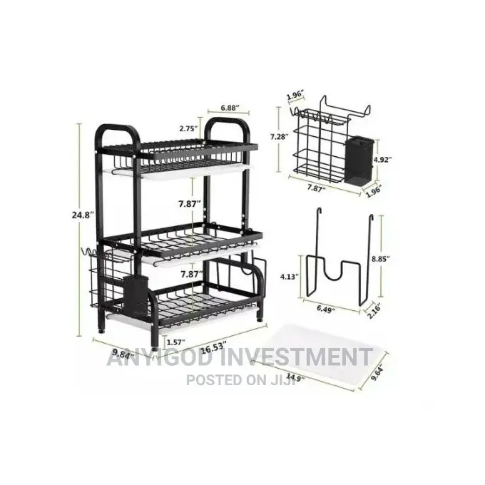 Non Rusty Original 3 Layers Dis Drainer
