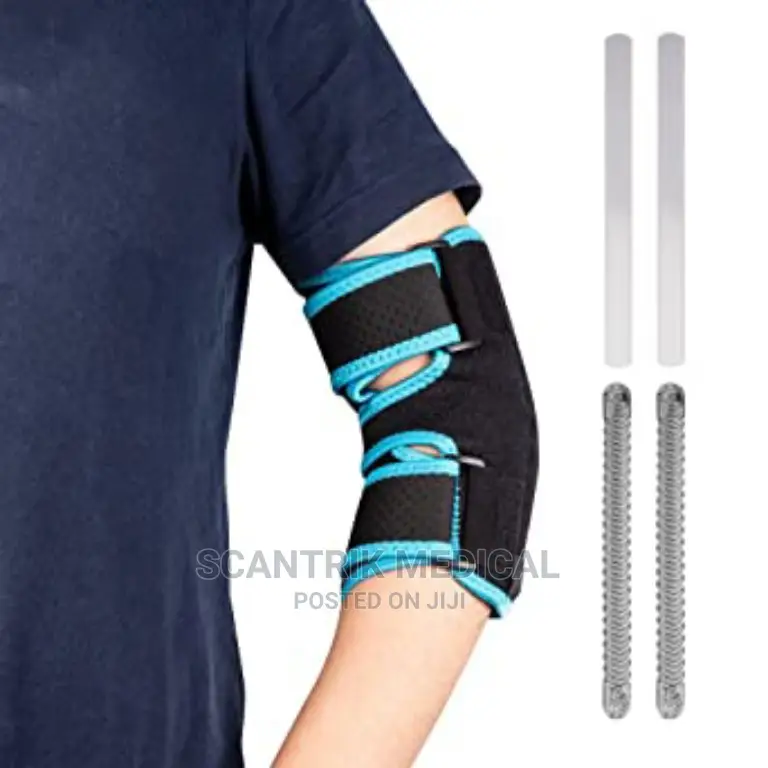 Medical Adjustable Breathable Elbow Splint for Strength
