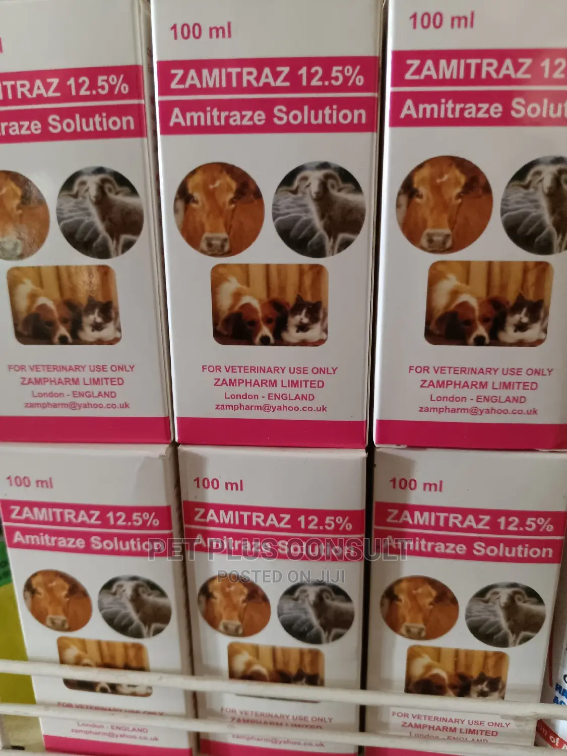 Zamitraz Solution for Ticks ,Fles and Lice.