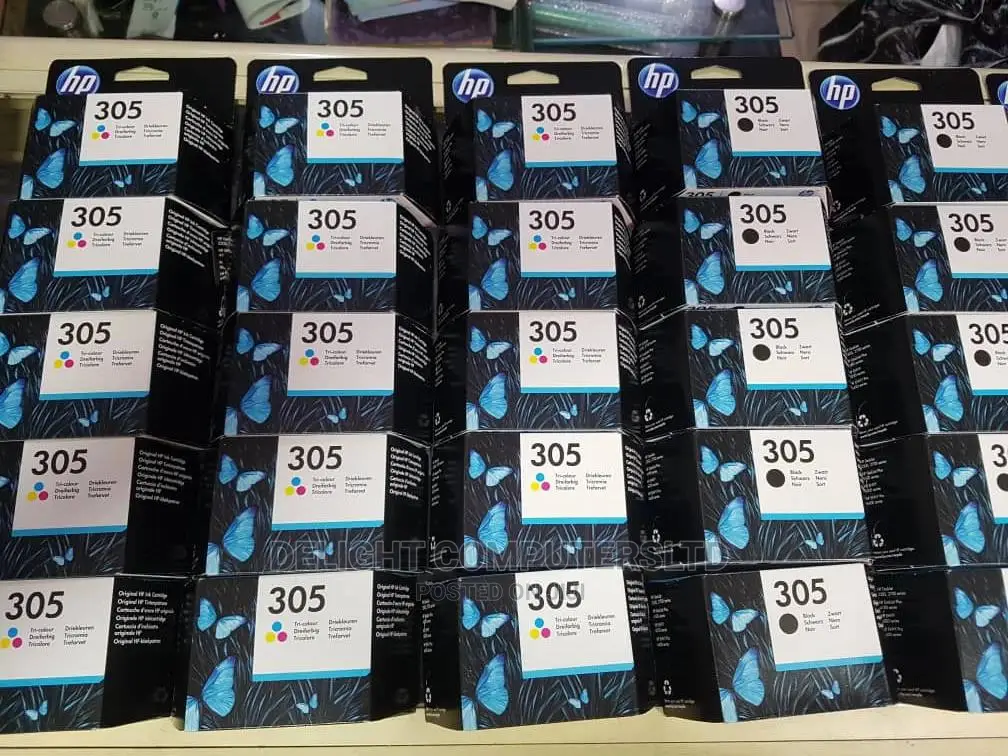 HP 305 Original Ink Cartridge Black and Colour