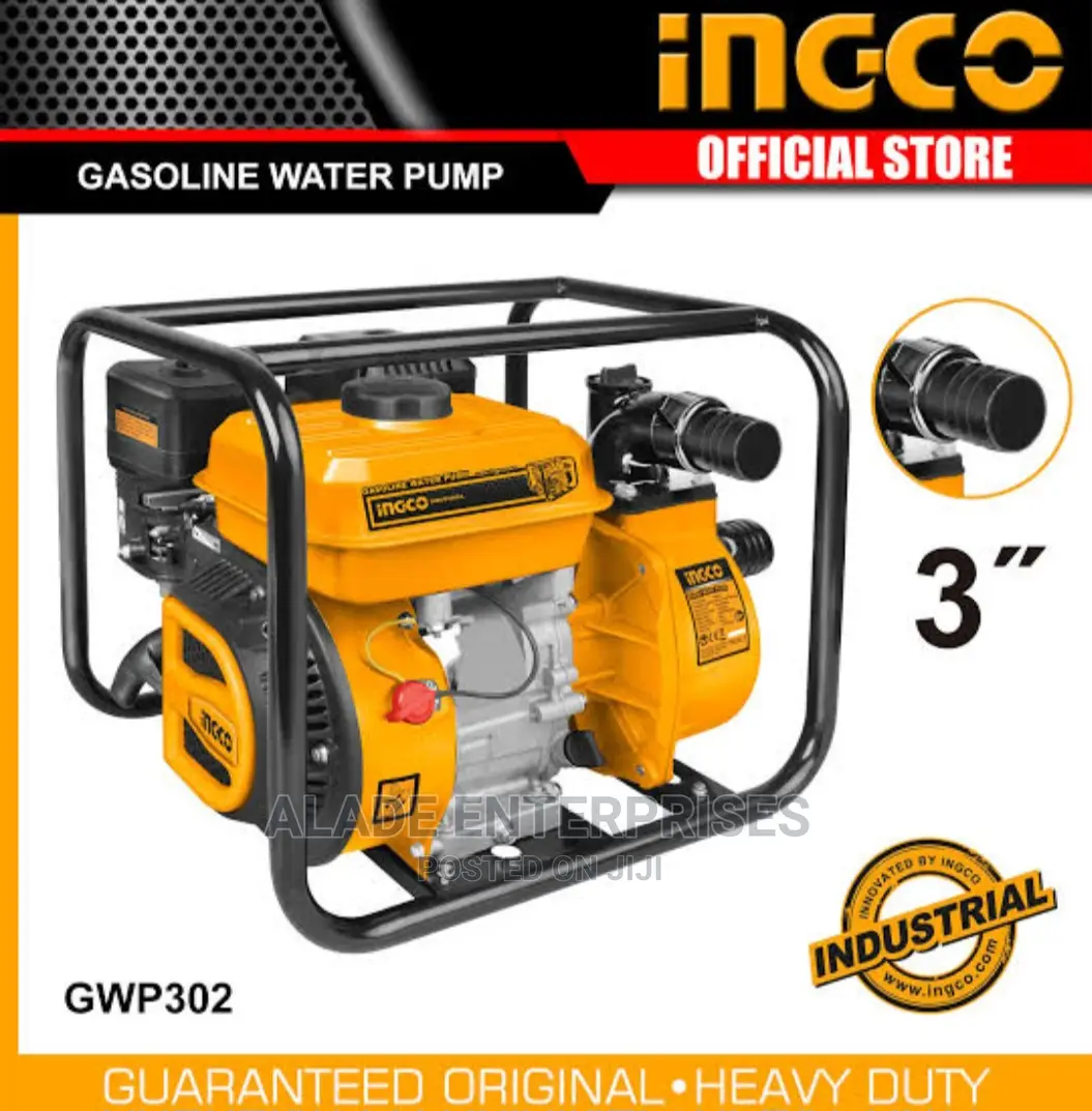 INGCO Gasoline Water Pump 3" 7.0HP GWP302 IPT