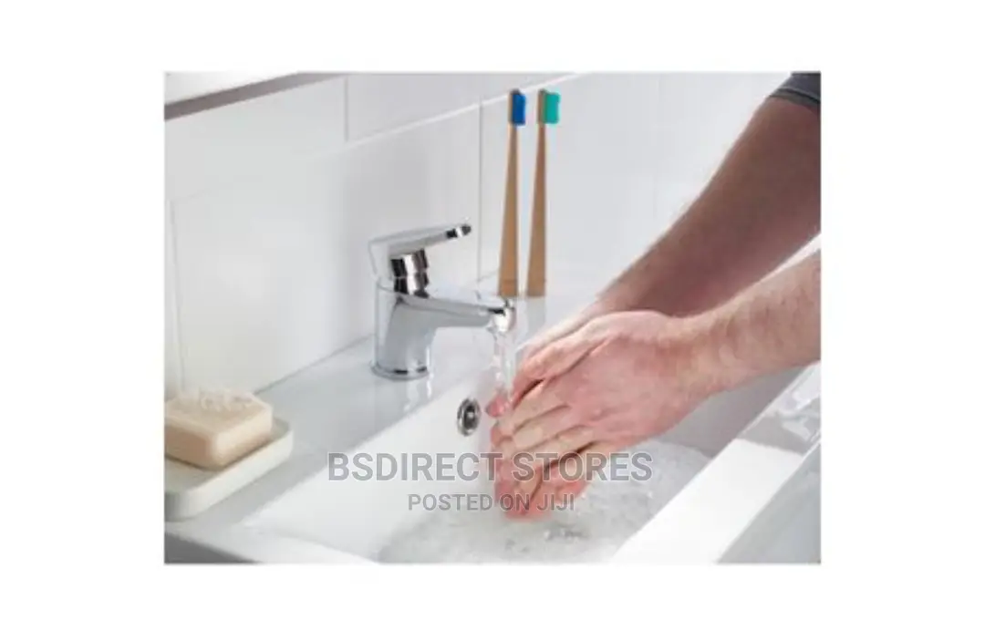 Bristan Quest Basin Mixer Tap With Clicker Waste