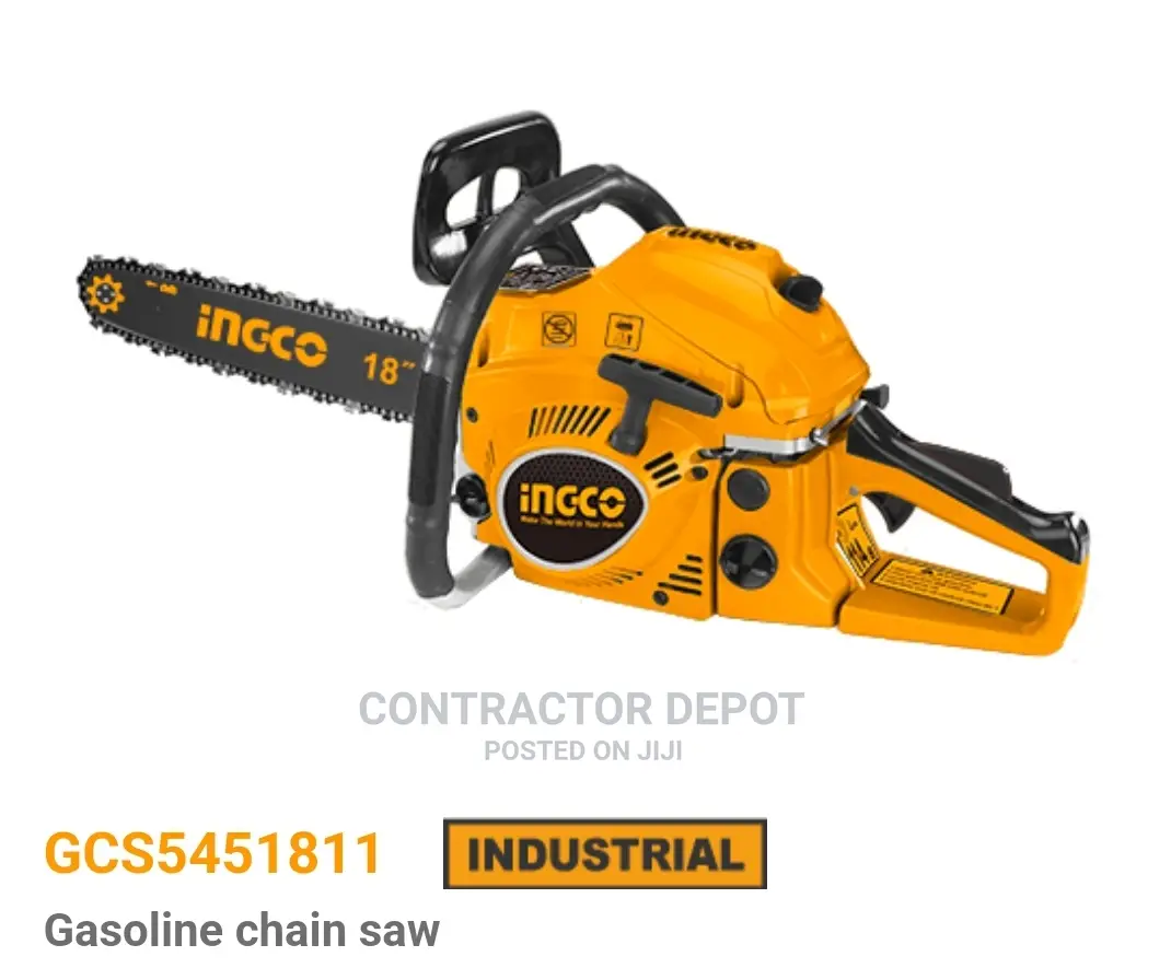 Ingco Gasoline Chain Saw 18" 450mm Output 1800W Gcs5451811