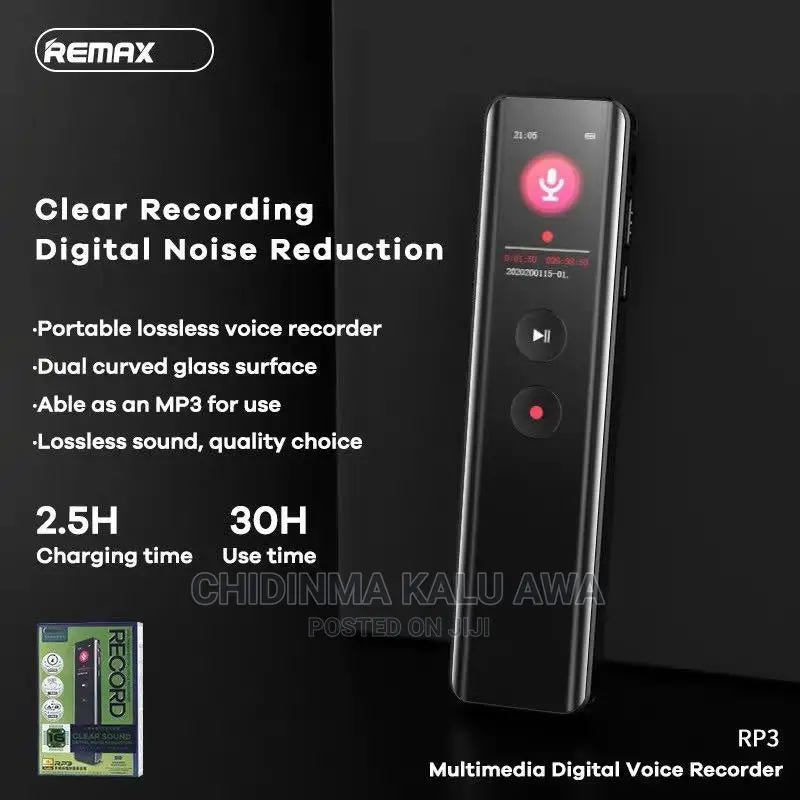 Remax Multimedia Digital Voice Recorder 16gbvoice Recorder