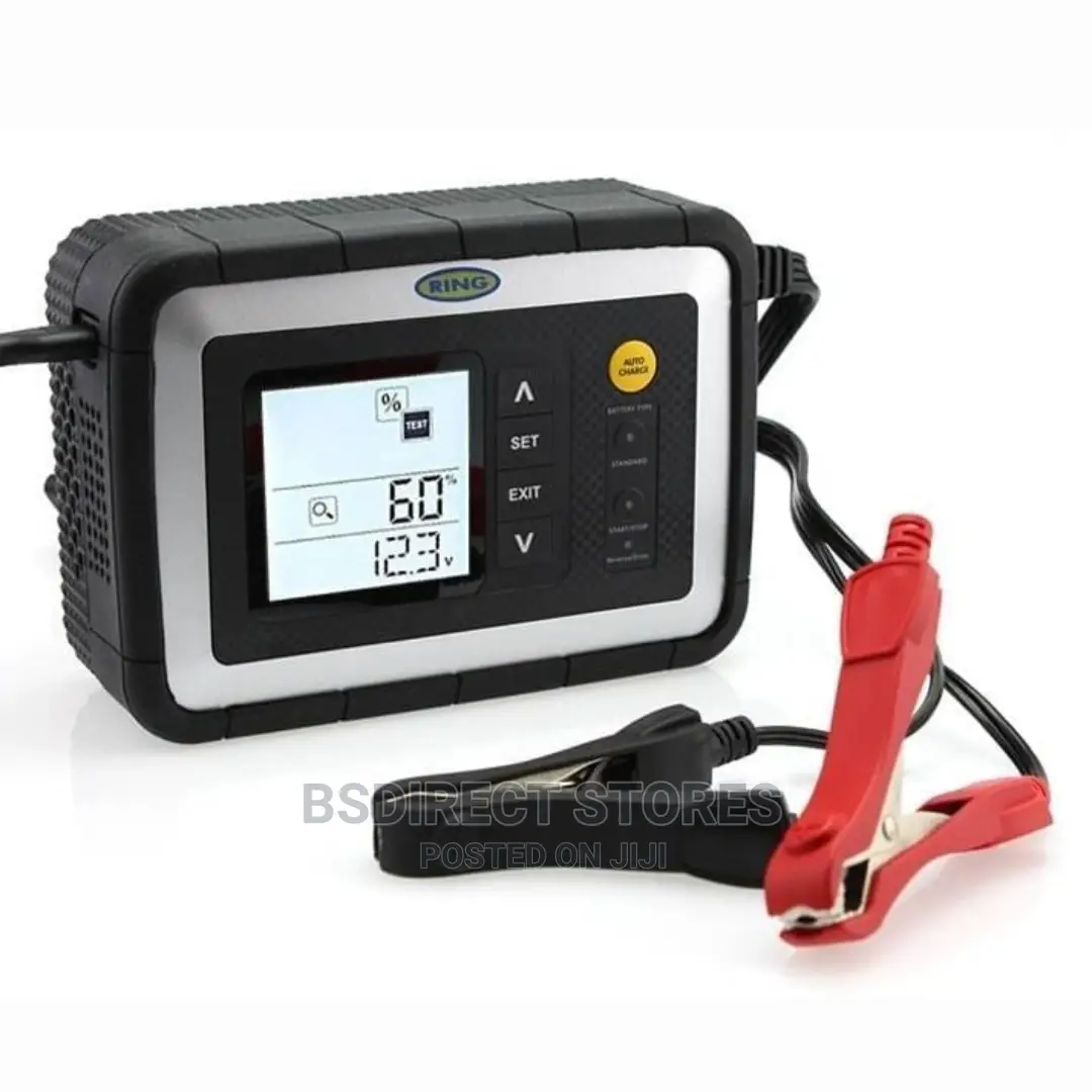 RING 12A Smart Diagnostic Battery Charger- Battery Analyser