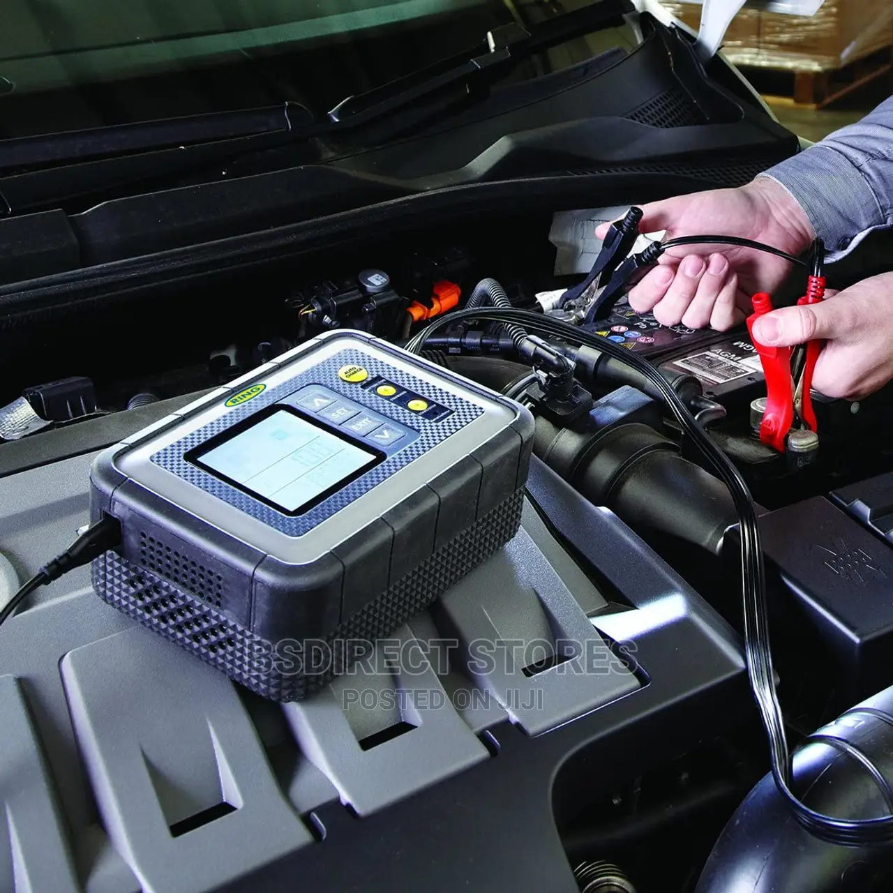 RING 12A Smart Diagnostic Battery Charger- Battery Analyser