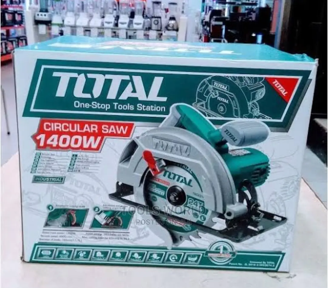 TOTAL 1400w Circular Saw