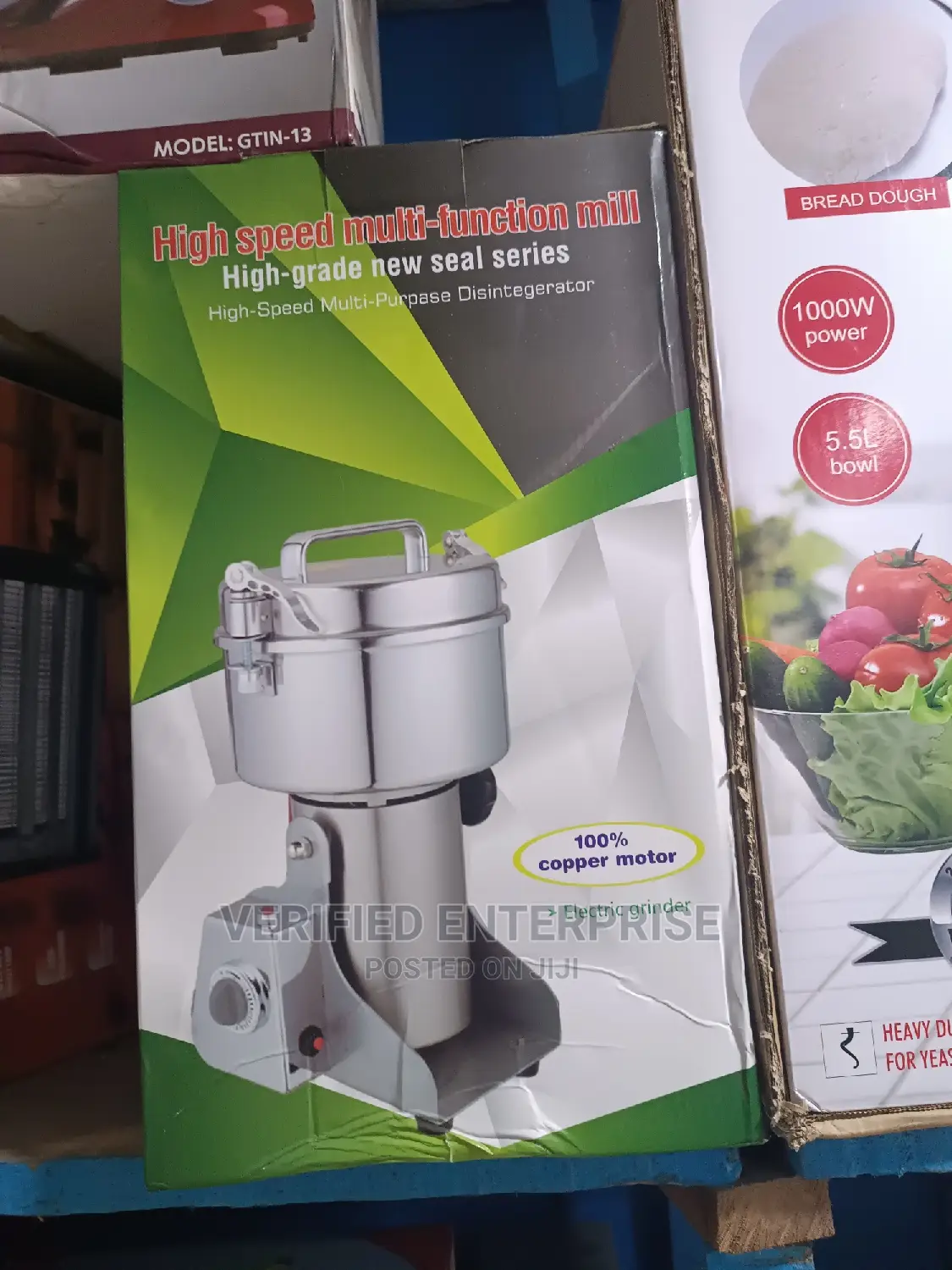 High Speed Grinder and Mill - 1000 Grams