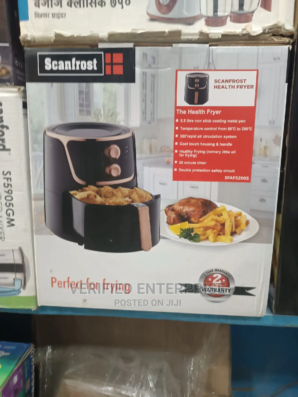 Scanfrost Air Fryer - 5.5L