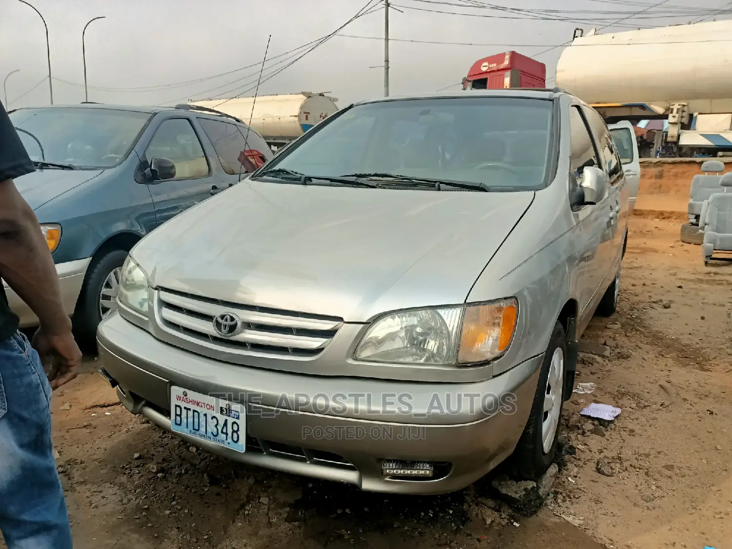 Toyota Sienna CE 2001 Silver