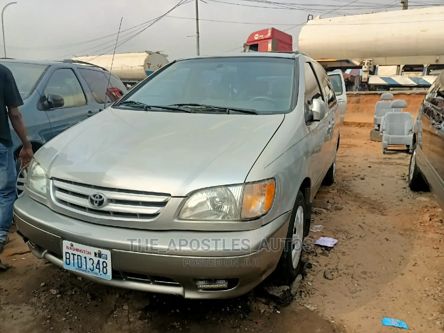 Toyota Sienna CE 2001 Silver