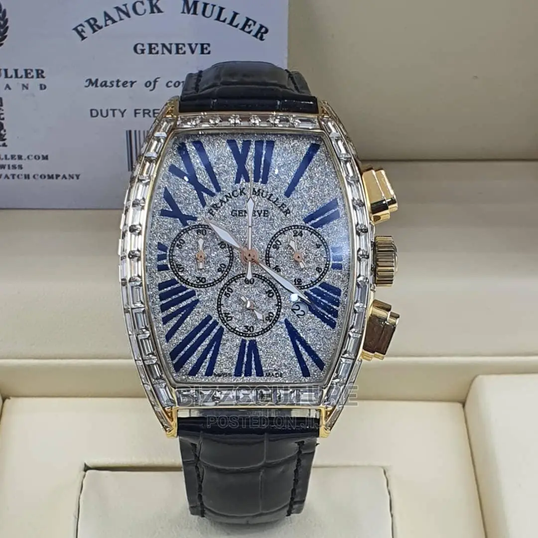 Original FRANCK MULLER Leather Strap Available in Store