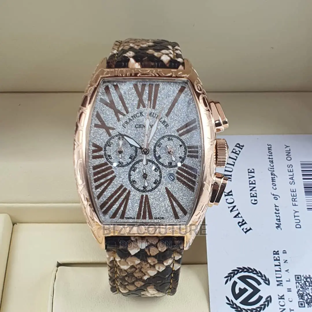 Original Franck Muller Leather Strap Available in Store