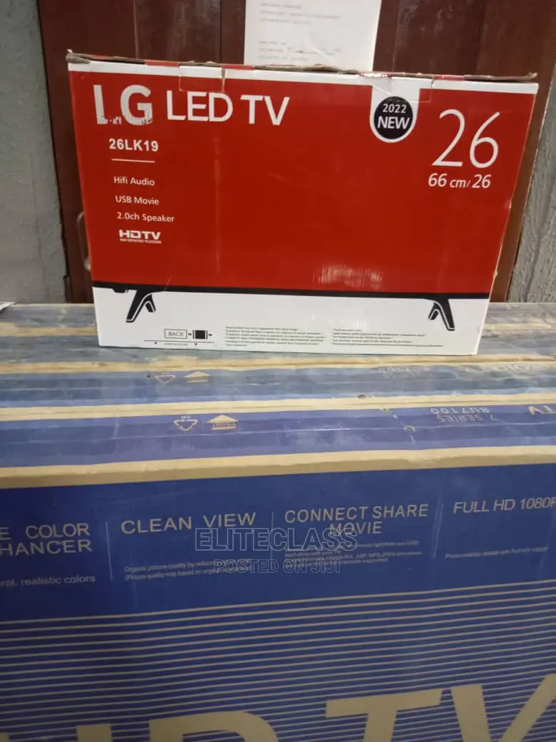 LG LED TV 26 Inch | Down Speaker 26lk191