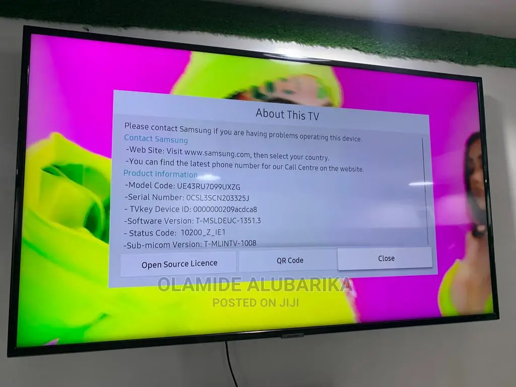 Samsung 43ru7100 43-Inch Ultra HD Smart LED TV