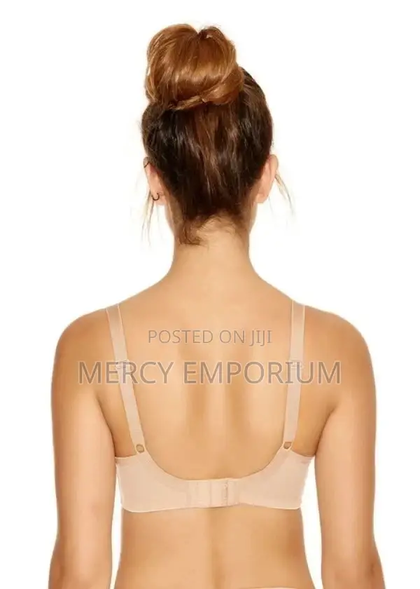 Smooth Cotton Moulded Bra. Padded Bra, Size 34FF Bra