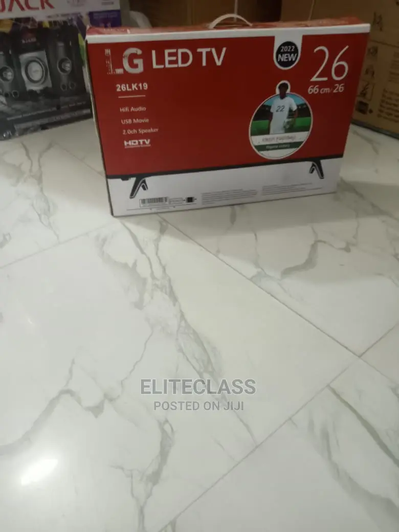 LG 26' LED TV | Down Speaker