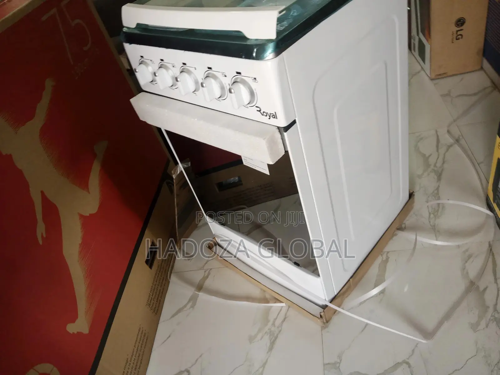 Royal New 4 Burner Cooker Gas