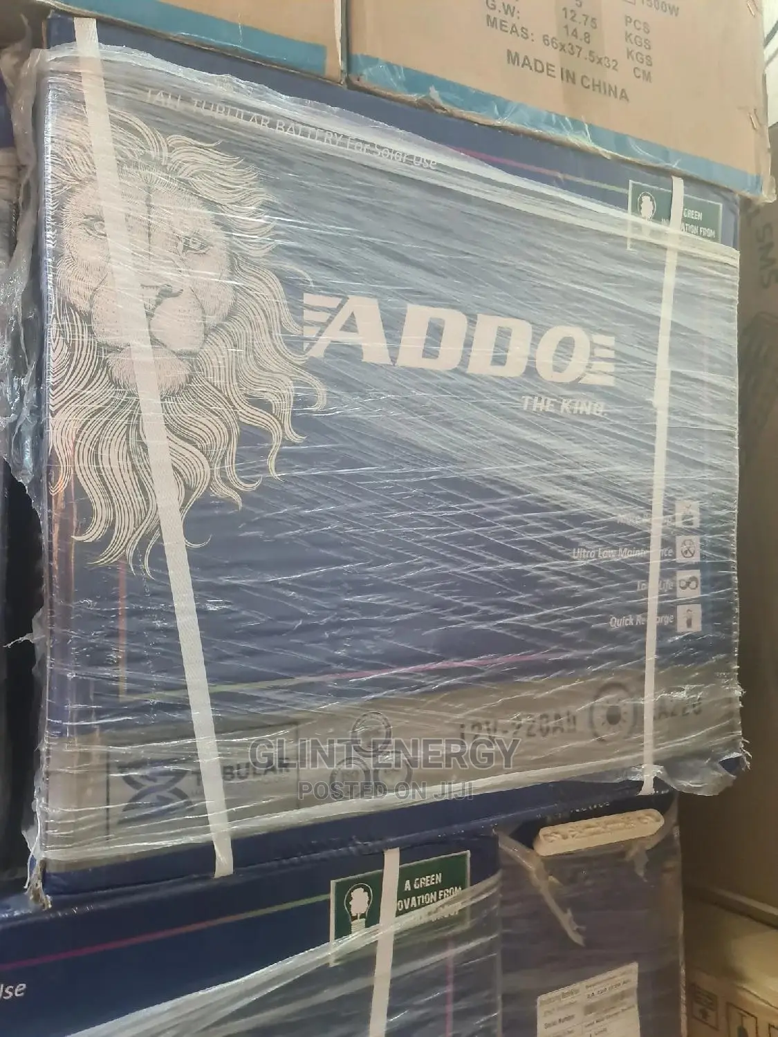 12v 220ah Addo Tubular Battery