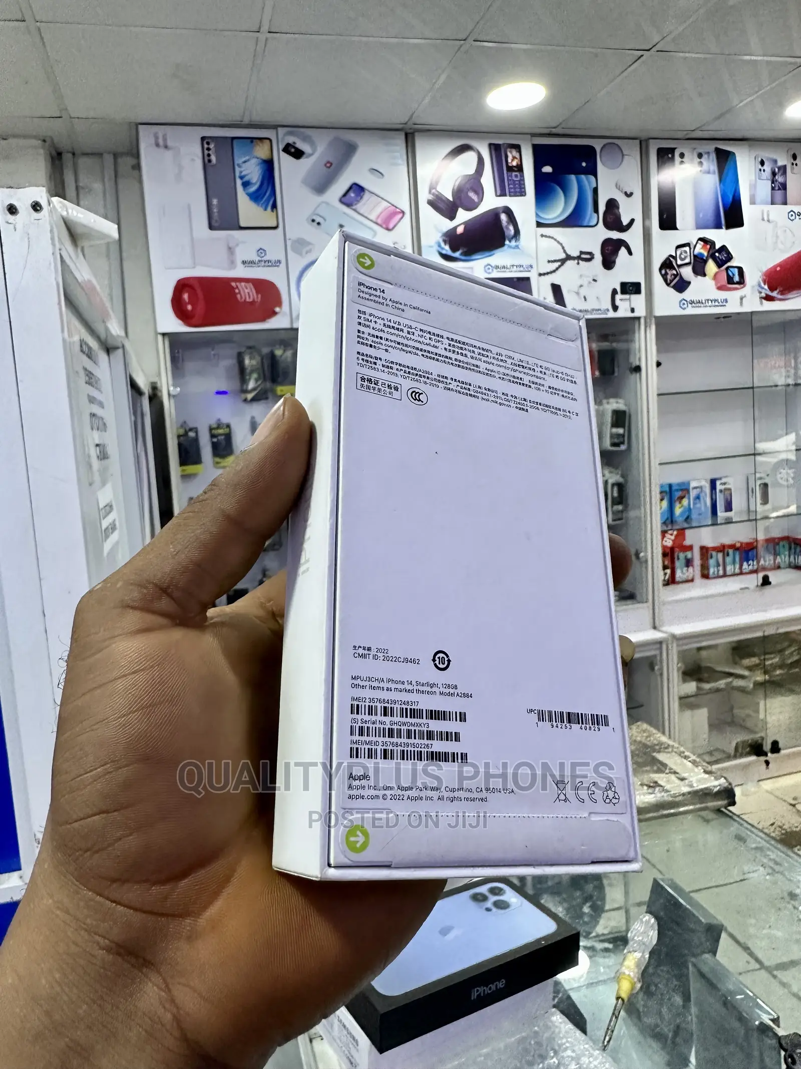 New Apple iPhone 14 128 GB White