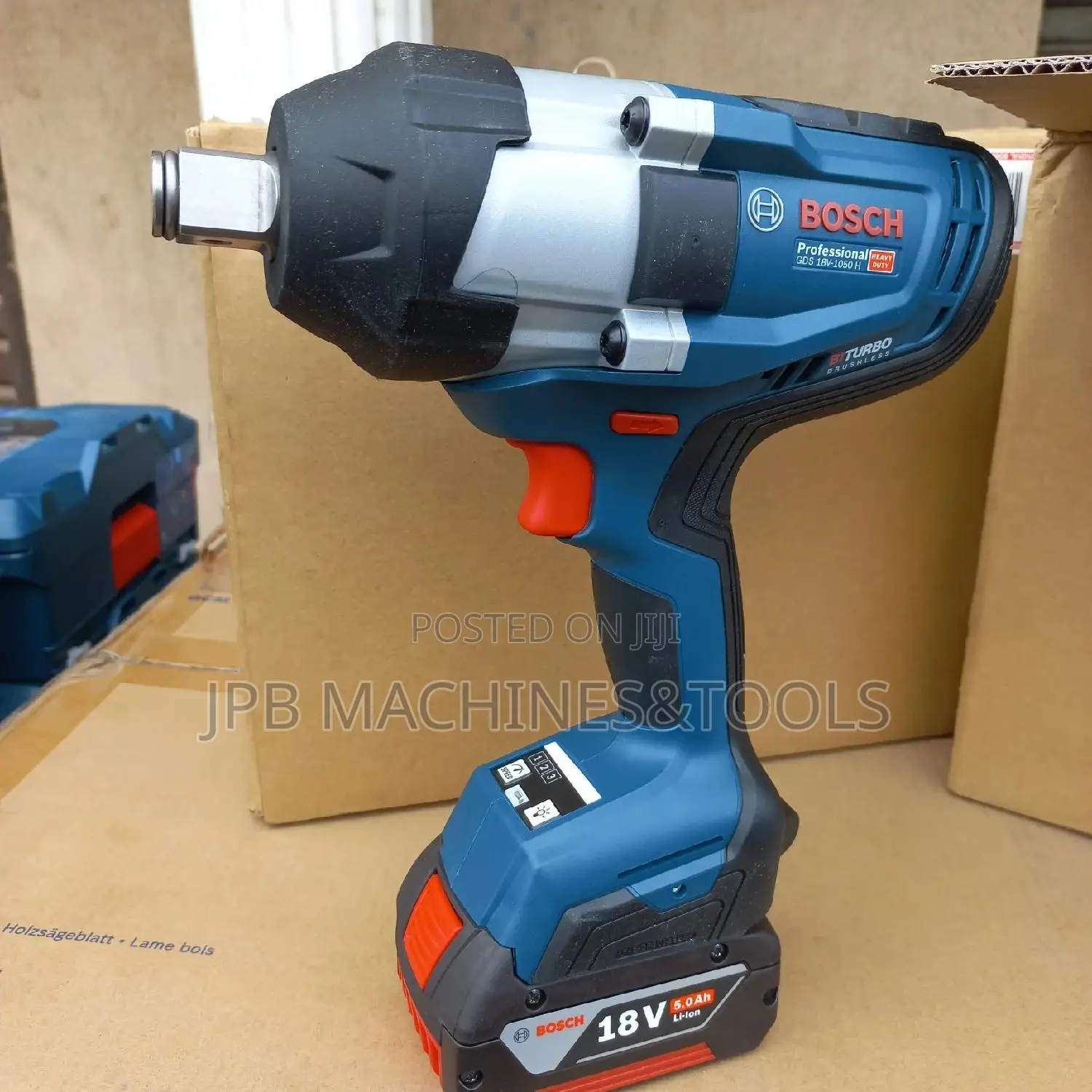 3/4" Cordless Impact Wrench Bosch GDS 18v-1050 H