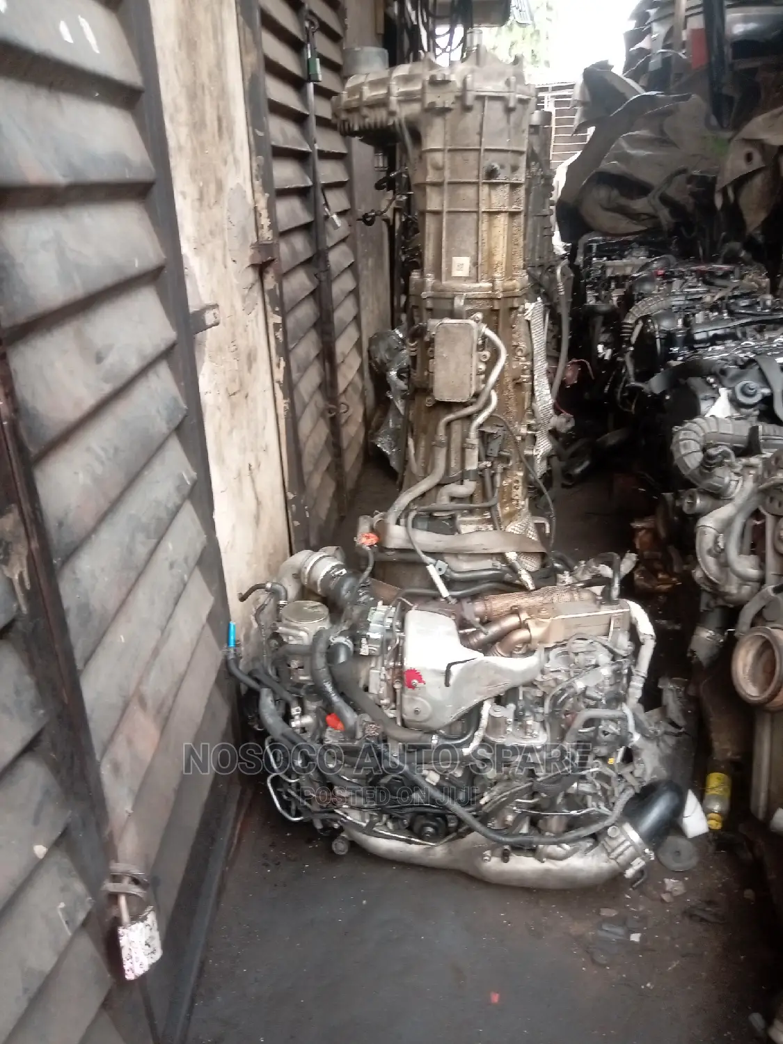 Engine and Gear Audi Q7 2010