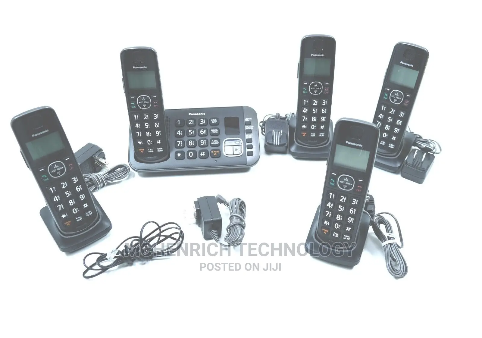 Panasonic Cordless 5 Sets Phones