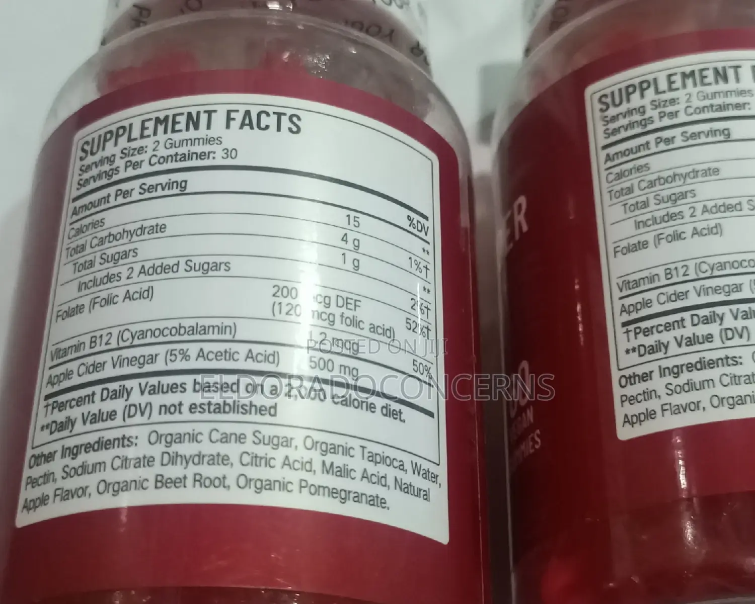 Apple Cider Vinegar Gummies(Wholesale Price of 10 Only