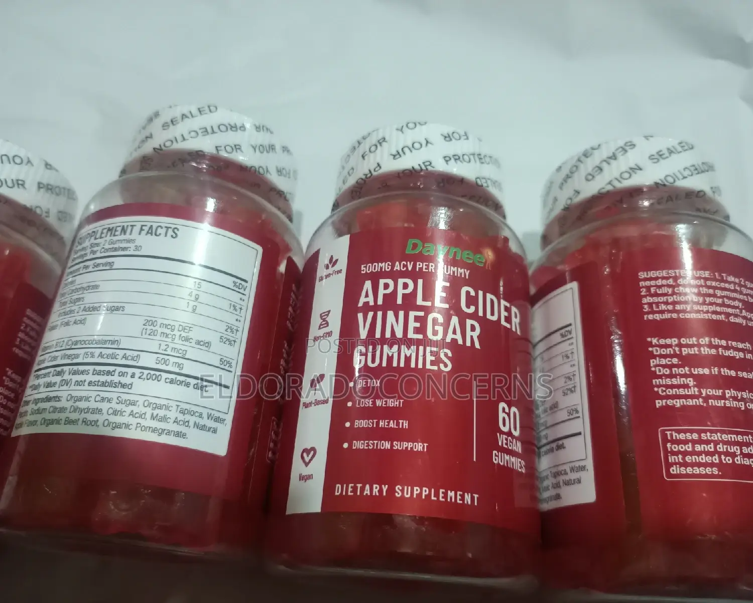 Apple Cider Vinegar Gummies(Wholesale Price of 10 Only