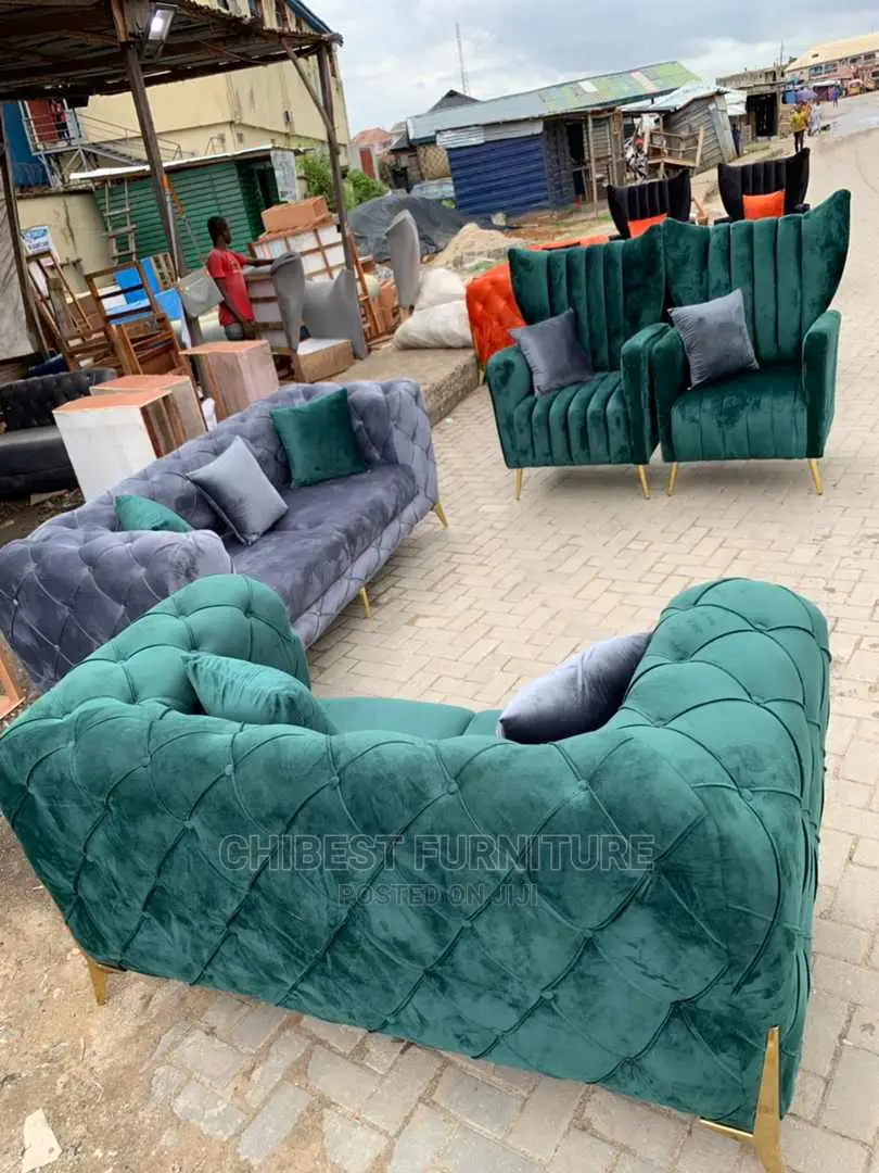 Quality Set of Sofa Fabric Chairs by 7seaters