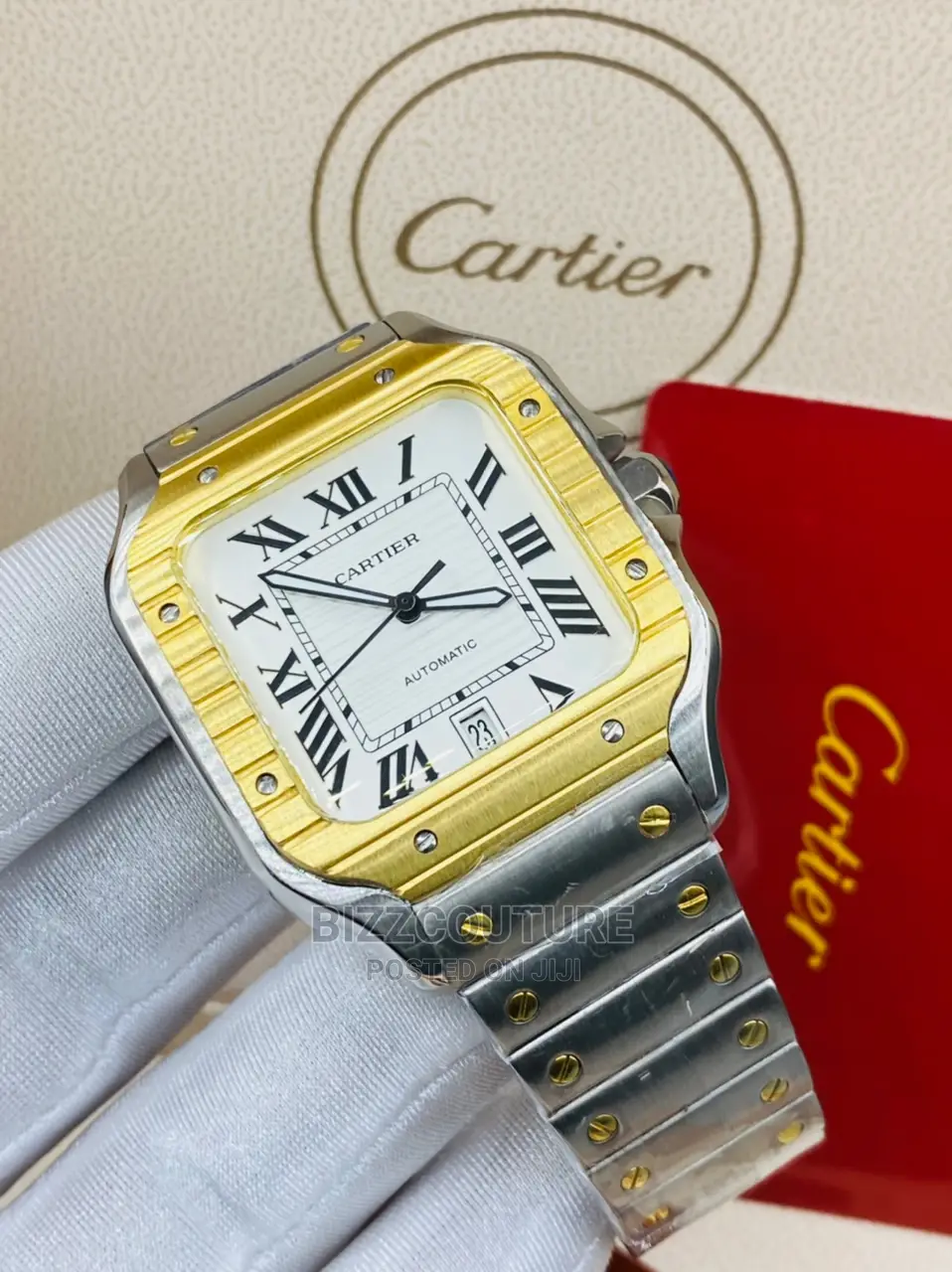 Original CARTIER Silver Stainless Steel Available in Store