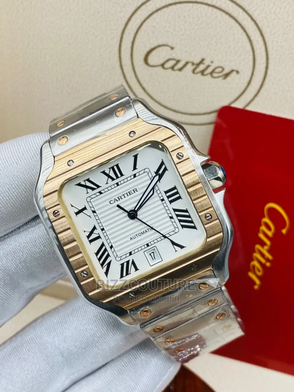 Original CARTIER Silver Stainless Steel Available in Store