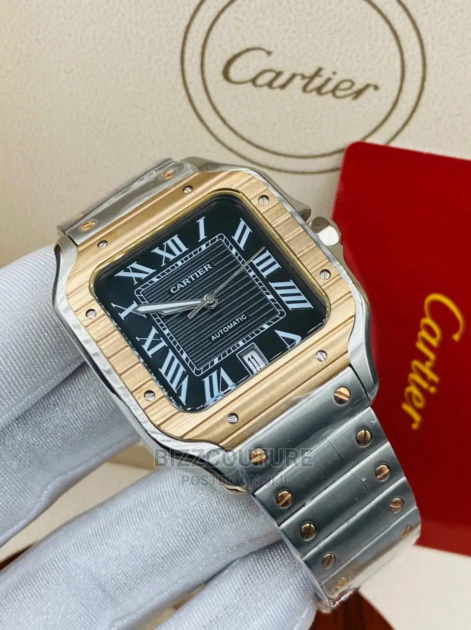 Original CARTIER Silver Stainless Steel Available in Store