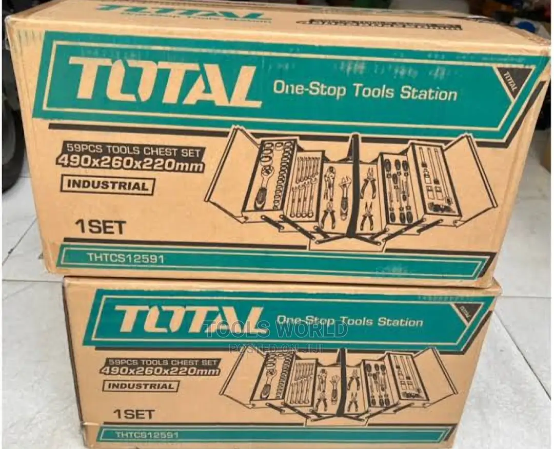 59-Piece Hand Tool Kit Total THTCS12591