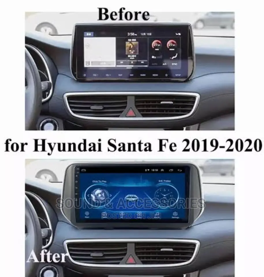 Hyundai Santa Fe 2019-20 Android GPS Multimedia Player