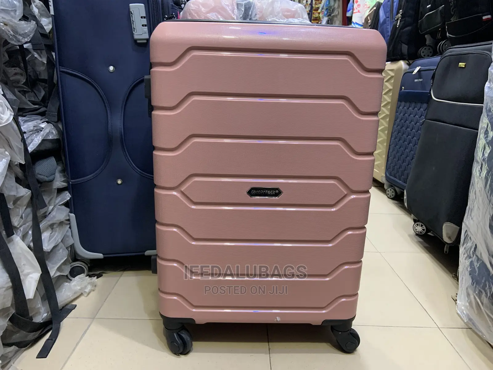 Medium Size Quality Imported Plastic Traveling Luggage