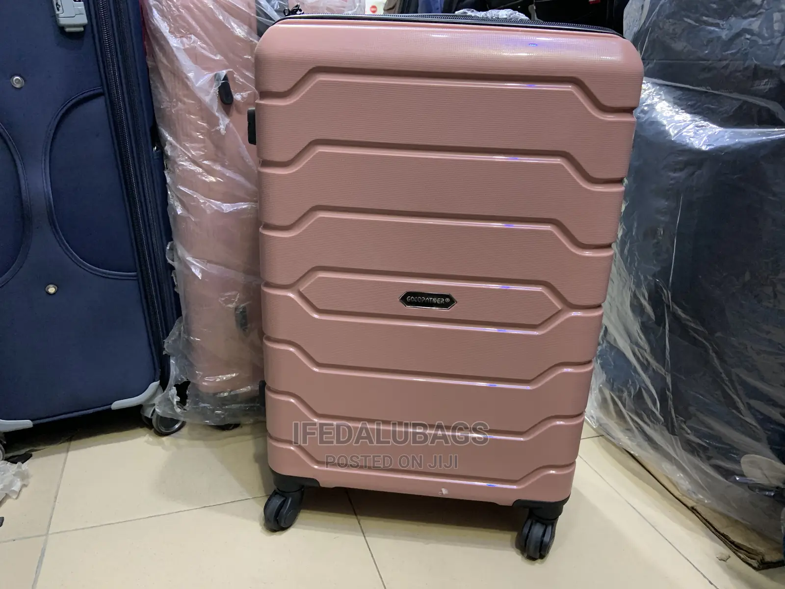 Medium Size Quality Imported Plastic Traveling Luggage