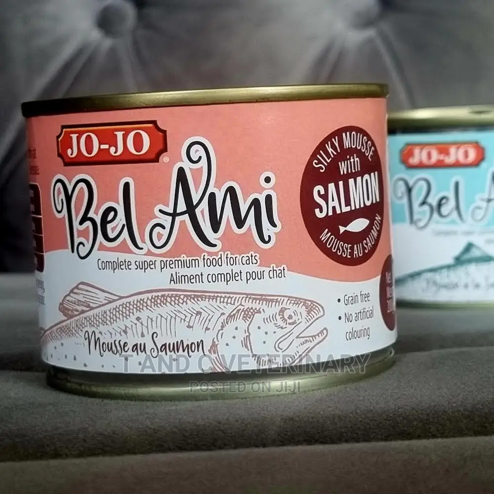 Jojo Bel Ami Cat Wet Tin Food X12cans