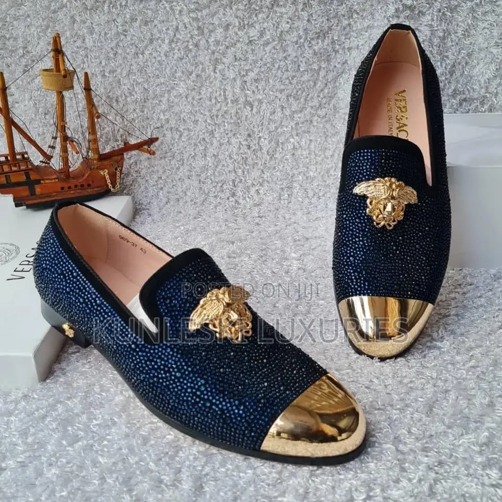 Original Versace Men Loafers Shoe Collections Available