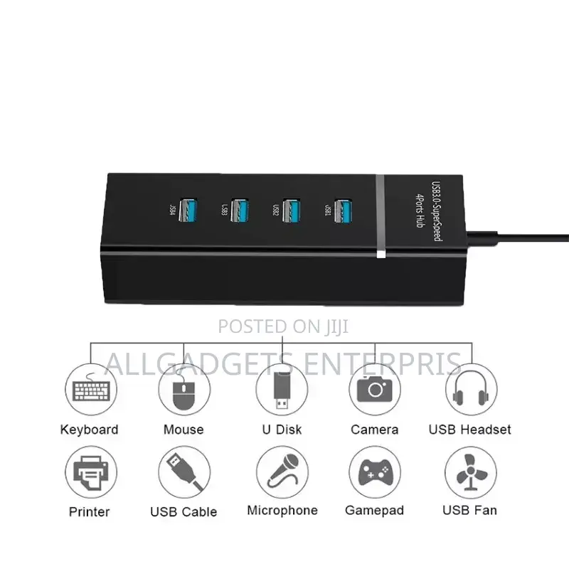 3.0 Ubs Hubs for Data and Power Light Transmitter