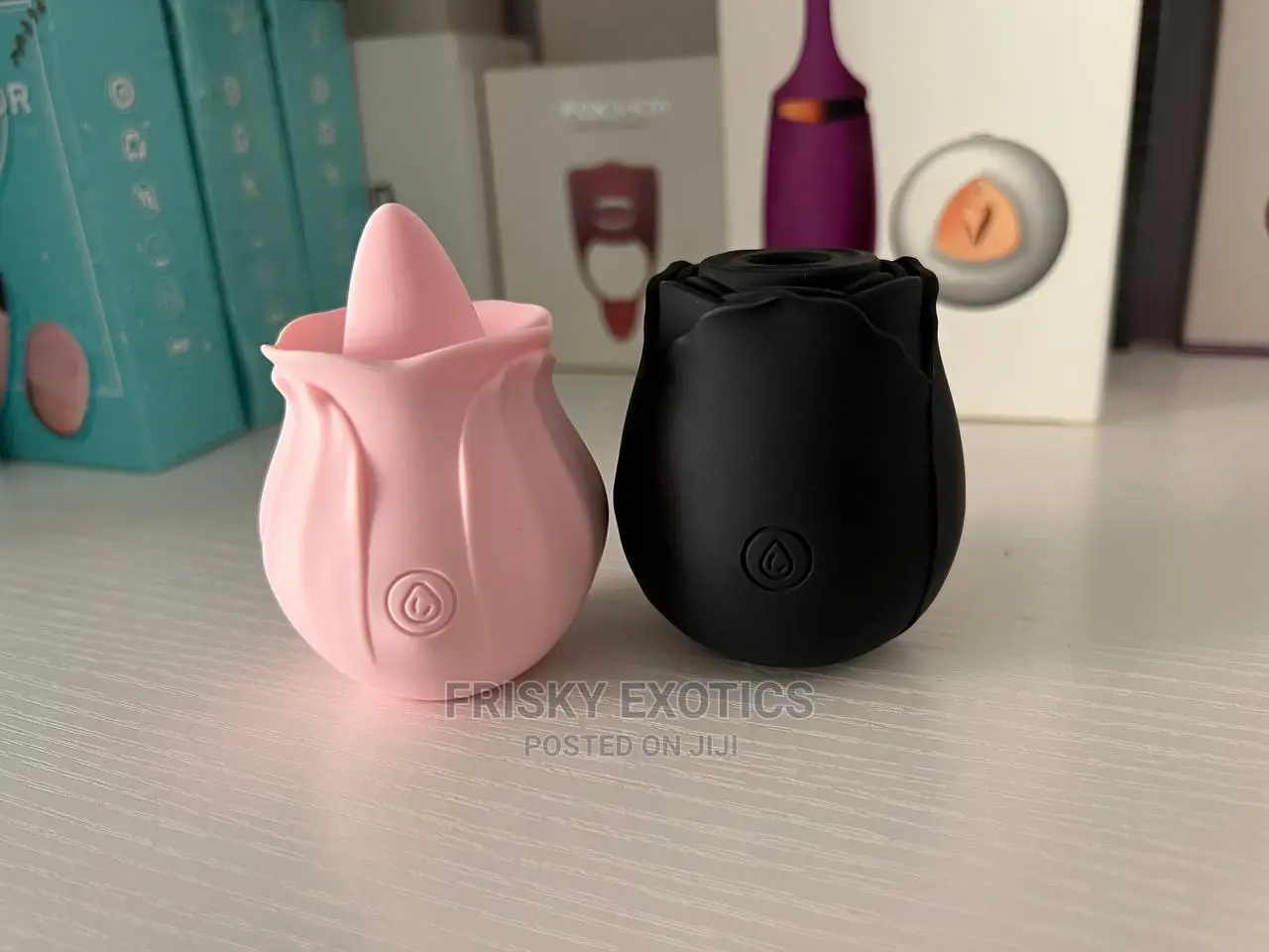 Black Rose Sucker Vibrator