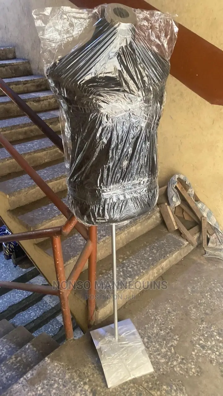 Male Dressform With Metak Base Stand