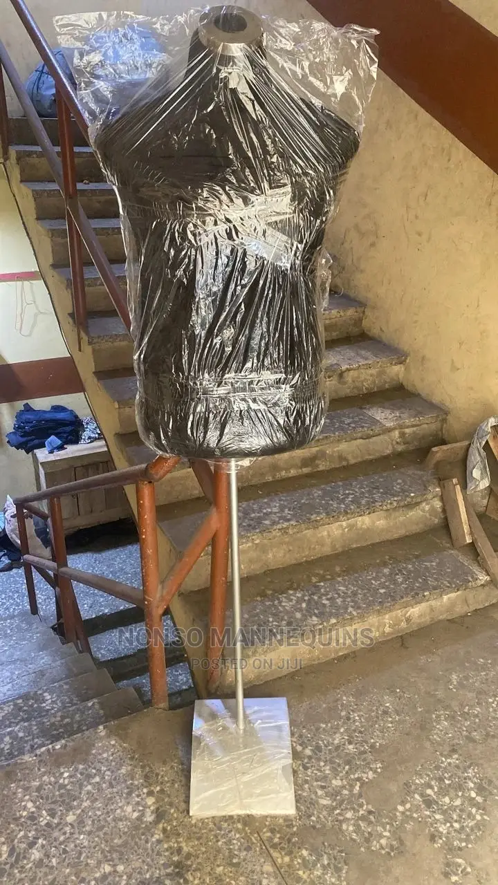 Male Dressform With Metak Base Stand
