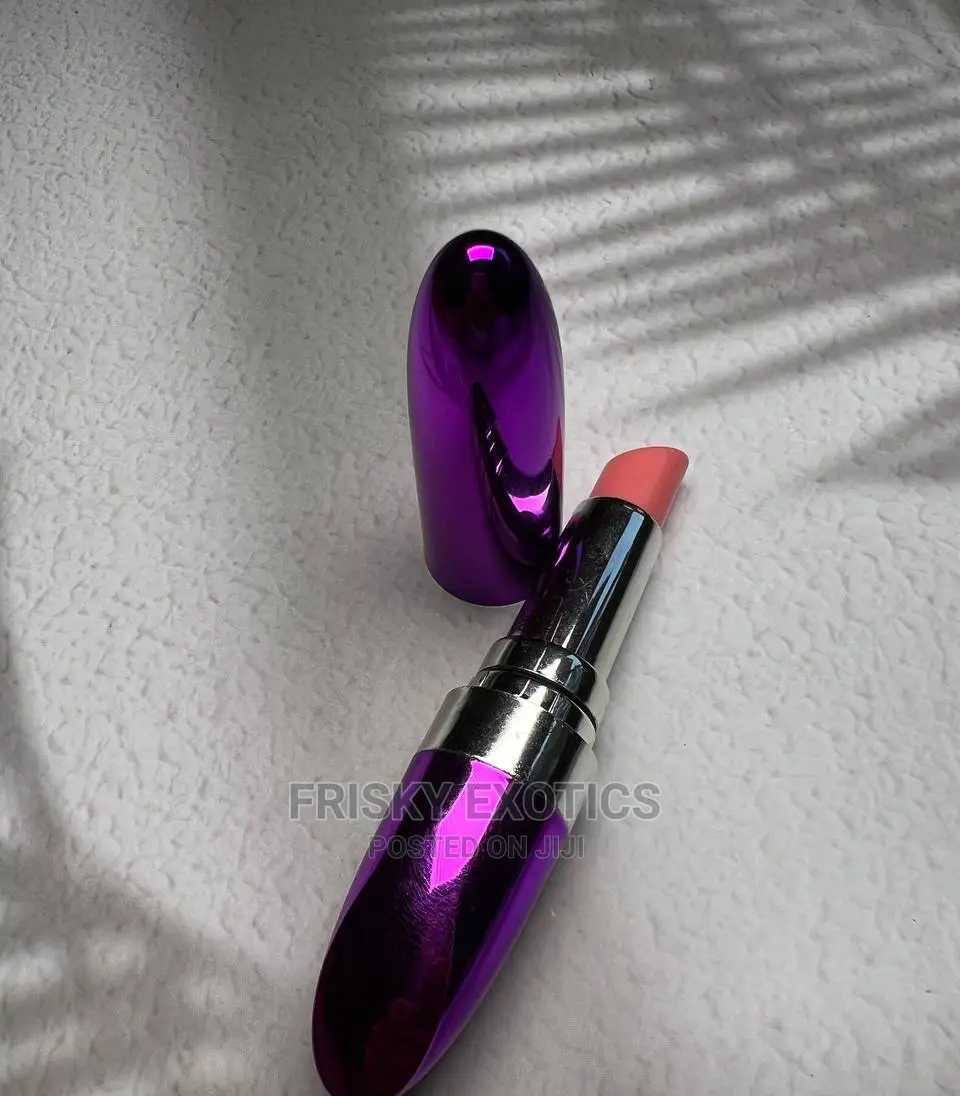 Battery Operated Shiny Lipstick Vibrator