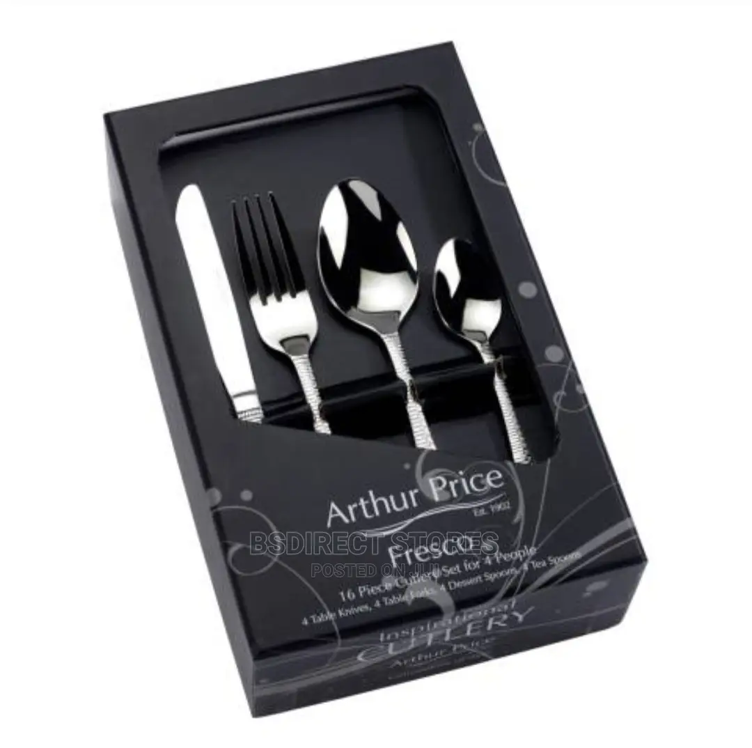 Arthur Price Fresco 16 Piece Stainless Steel Cutlery Set