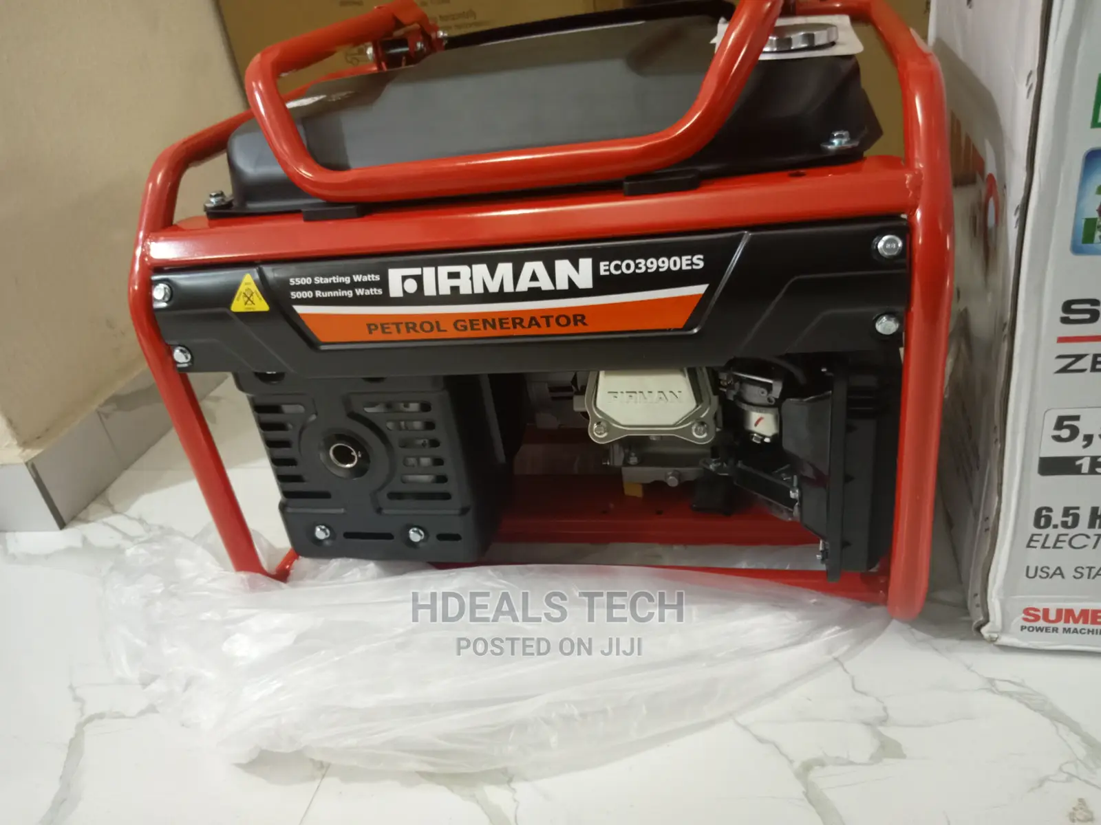 Quality Key Starter Sumec Firman 5.5KVA Generator,ECO3990ES.