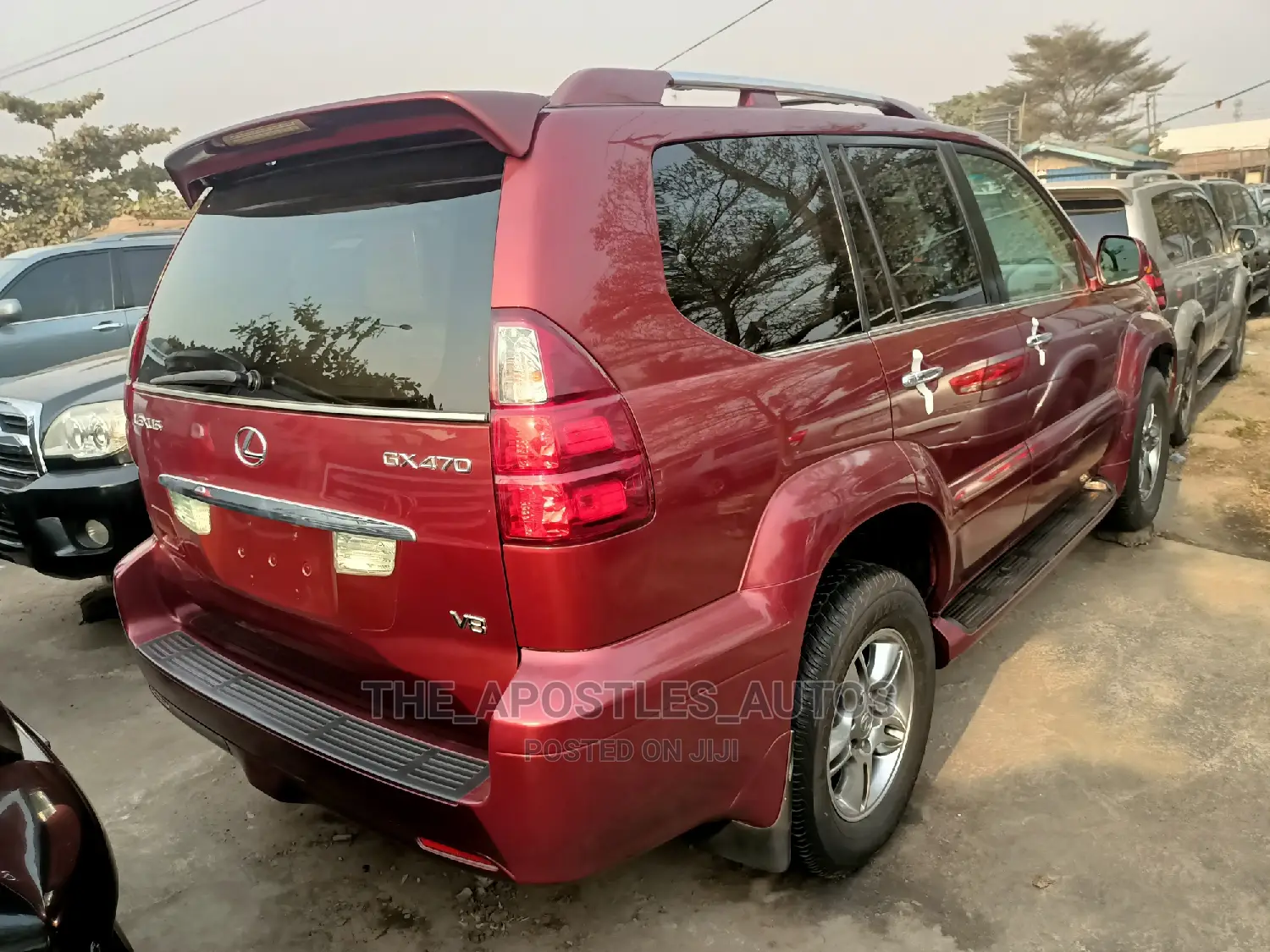 Lexus GX 470 2009 Red