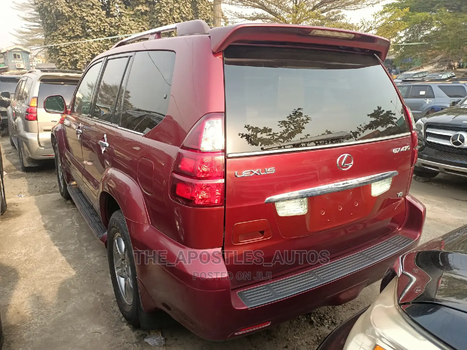 Lexus GX 470 2009 Red