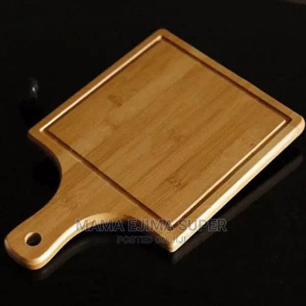 ￼ ￼ 3 Pieces Bamboo Pizza Pan
