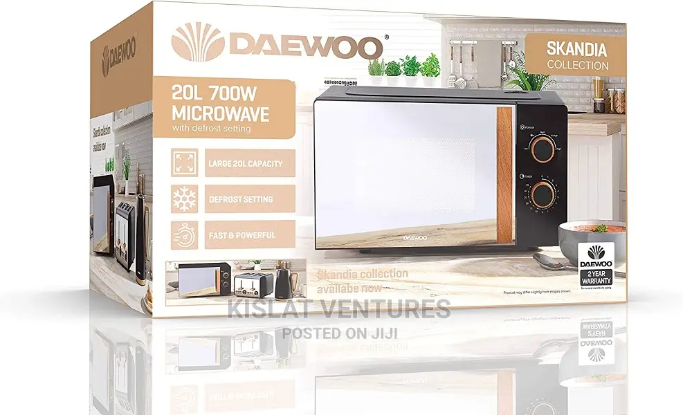 Daewoo 20L Skandia Manual Microwave - 700w